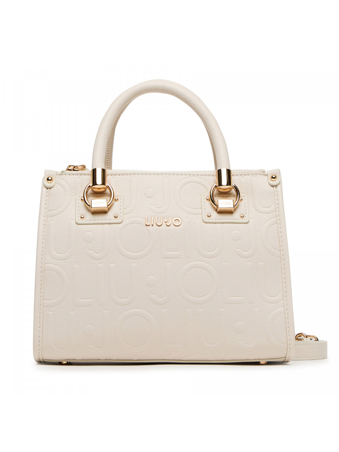 Kabelka Liu Jo Ecs S Satchel AF5163 E0538 Écru